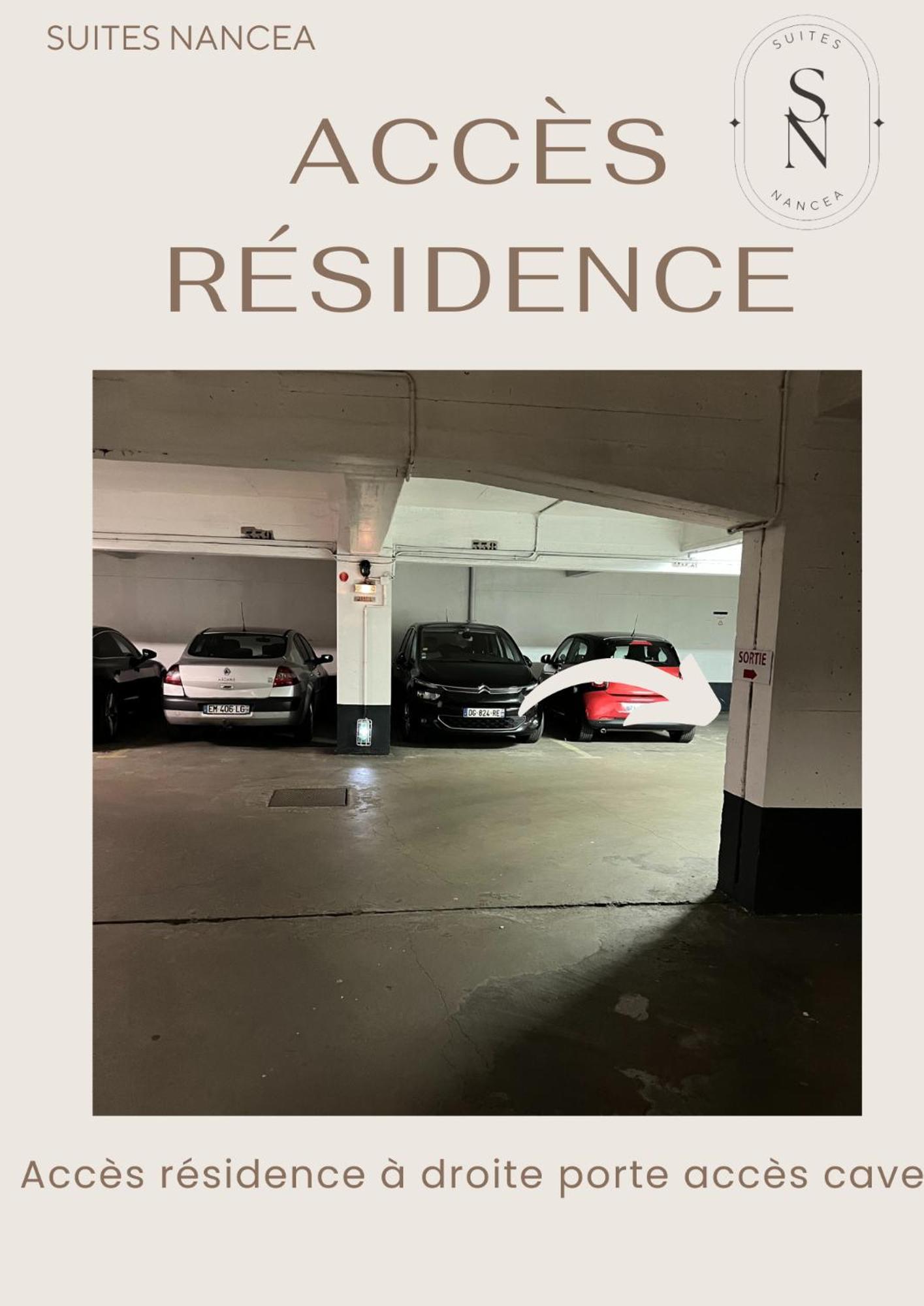 Vue Sur Le Palais - Nancy Gare Congres - Parking - T3 Apartment Exterior photo